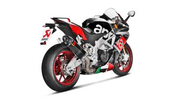 Akrapovic Slip-on Line Carbon Einddemper zonder E-keur Aprilia RSV4 2015 > 2016